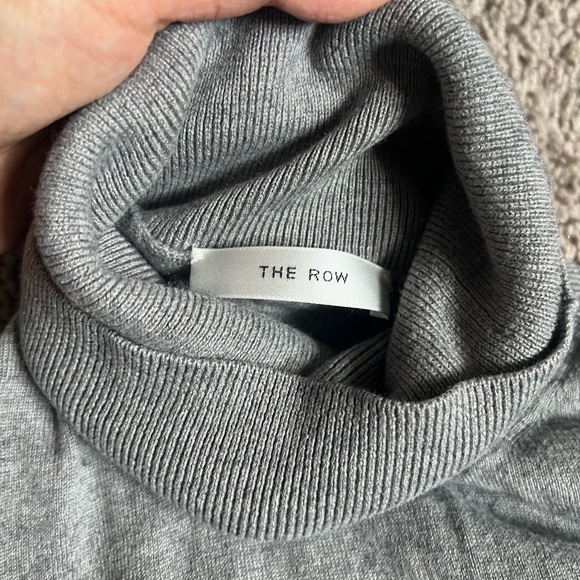 The row cashmere gray knitwear size S - Picture 2 of 11
